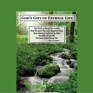 God's Gift of Eternal Life - A Scripture-Based Devotional with Beautiful Imagery